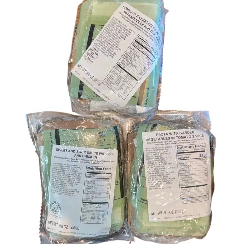 Emergency Ready Meal Self-Heating (Single Random)