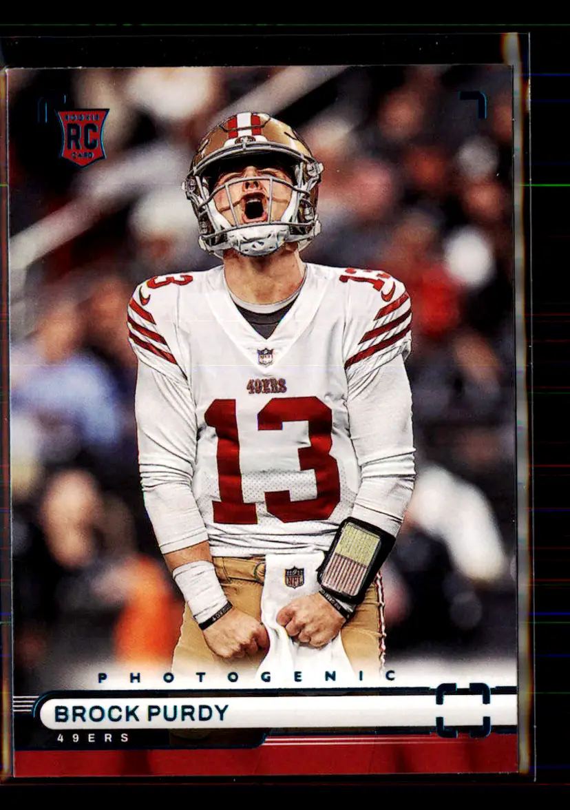 Brock Purdy 2022 Panini Chronicles Teal Photogenic #PH-36 - (113) - San Francisco 49ers