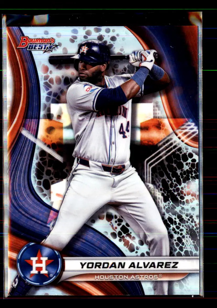 Yordan Alvarez 2024 Bowman's Best Refractor #29 - (113) - Houston Astros