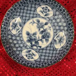 Takahashi Blue & White Mini Plate 4.5"