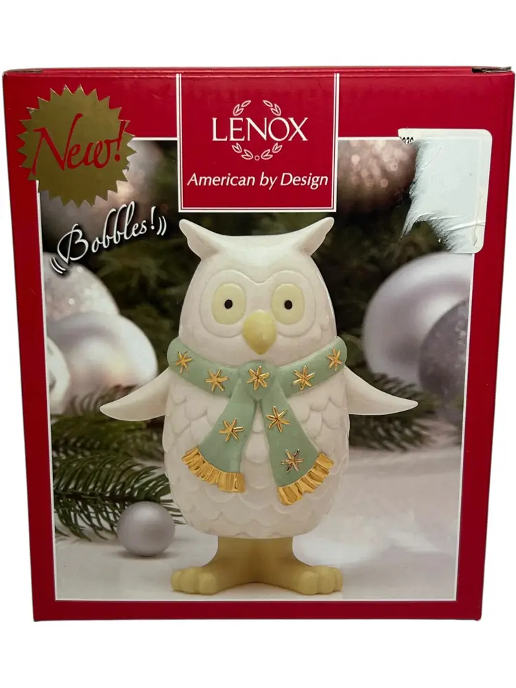 Lenox American By Design Holiday Bobbles Owl 6"