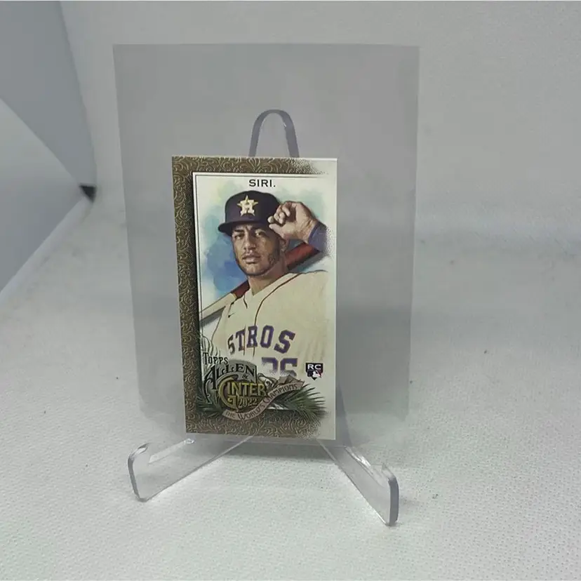 2022 topps allen & ginter mini black jose siri #296 Rookie Houston Astros