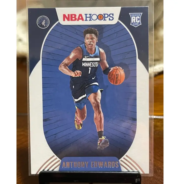 2019-20 Hoops Anthony Edwards RC