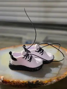 Black and White Minibrand Sneakers