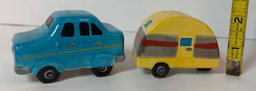 Retro Car and Camper Salt & Pepper Shakers