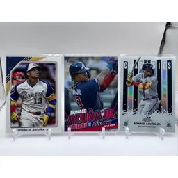 Acuna Jr. Insert Lot (3)