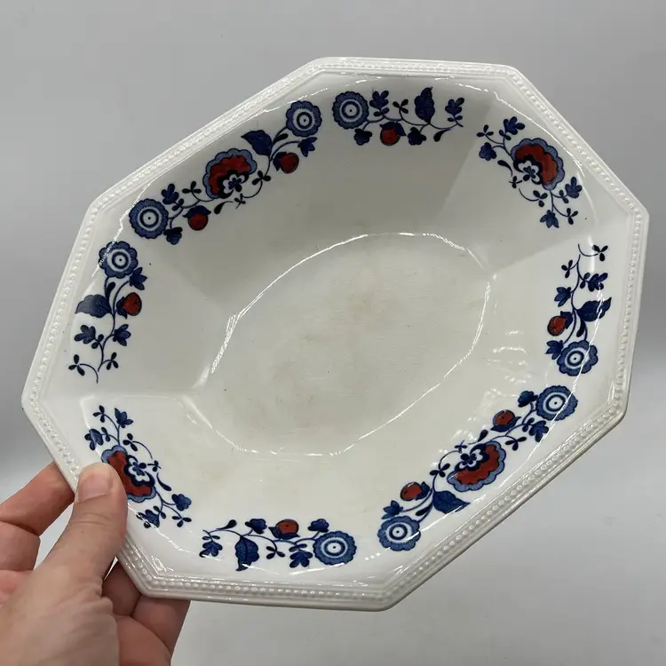 Johnson Bros Revere Pattern Ironstone Serving Bowl