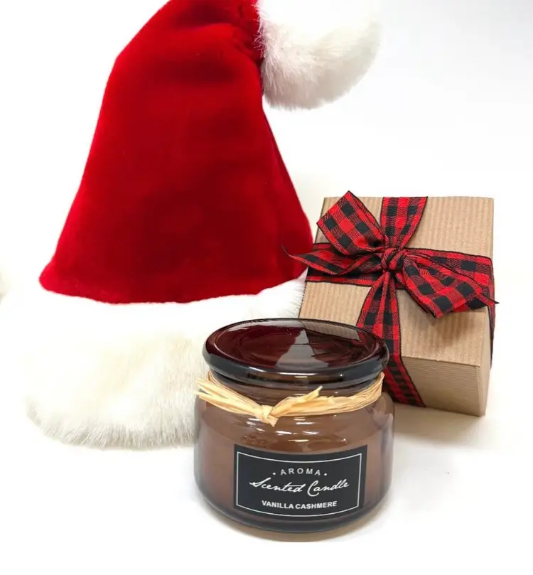 AROMA VANILLA CASHMERE SCENTED CANDLE