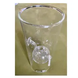 Vintage Wolfard Glass Blowing Company Hand Blown Glass Oil Lamp 9” X 4” New