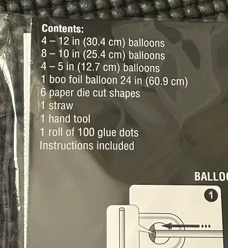 Celebrate It “BOO” Balloon Kit NWT