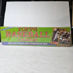 1987 Topps Official Complete Set Baseball 792 Cards