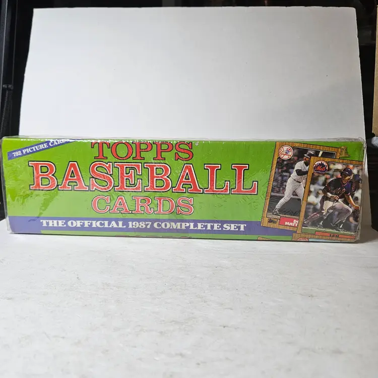 1987 Topps Official Complete Set Baseball 792 Cards