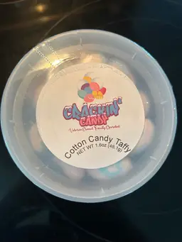 Cotton Candy Taffy Puffs - Freeze Dried