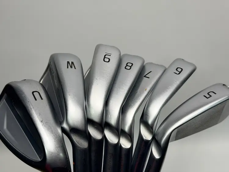 Ping i230 Orange Dot 5-UW Iron Set Project X Rifle 6.0 Stiff Flex