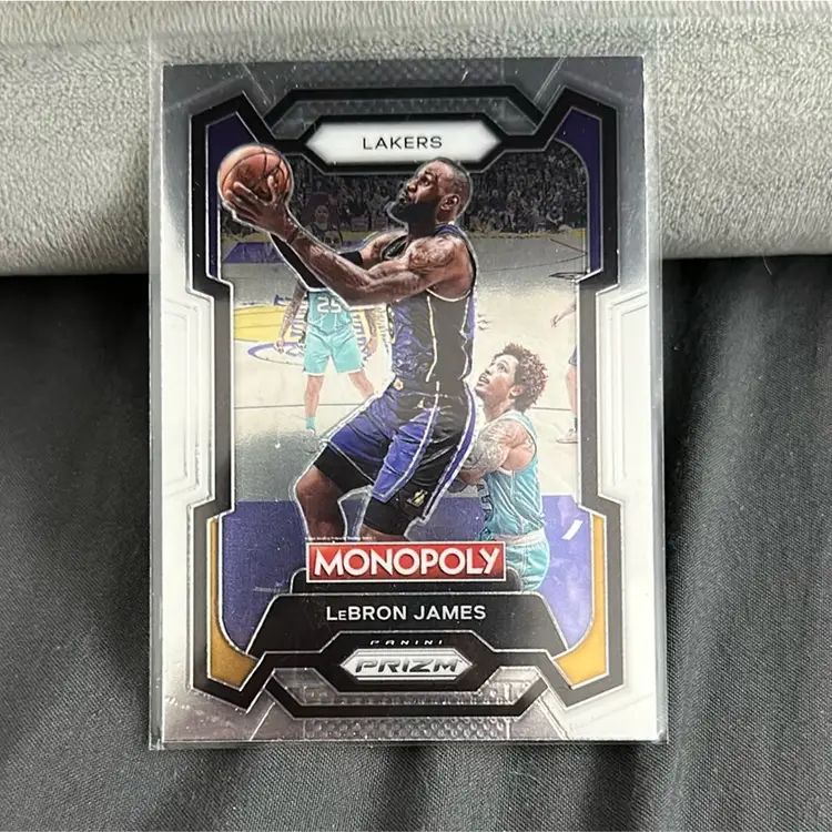 2023-24 PRIZM MONOPOLY LEBRON JAMES BASE