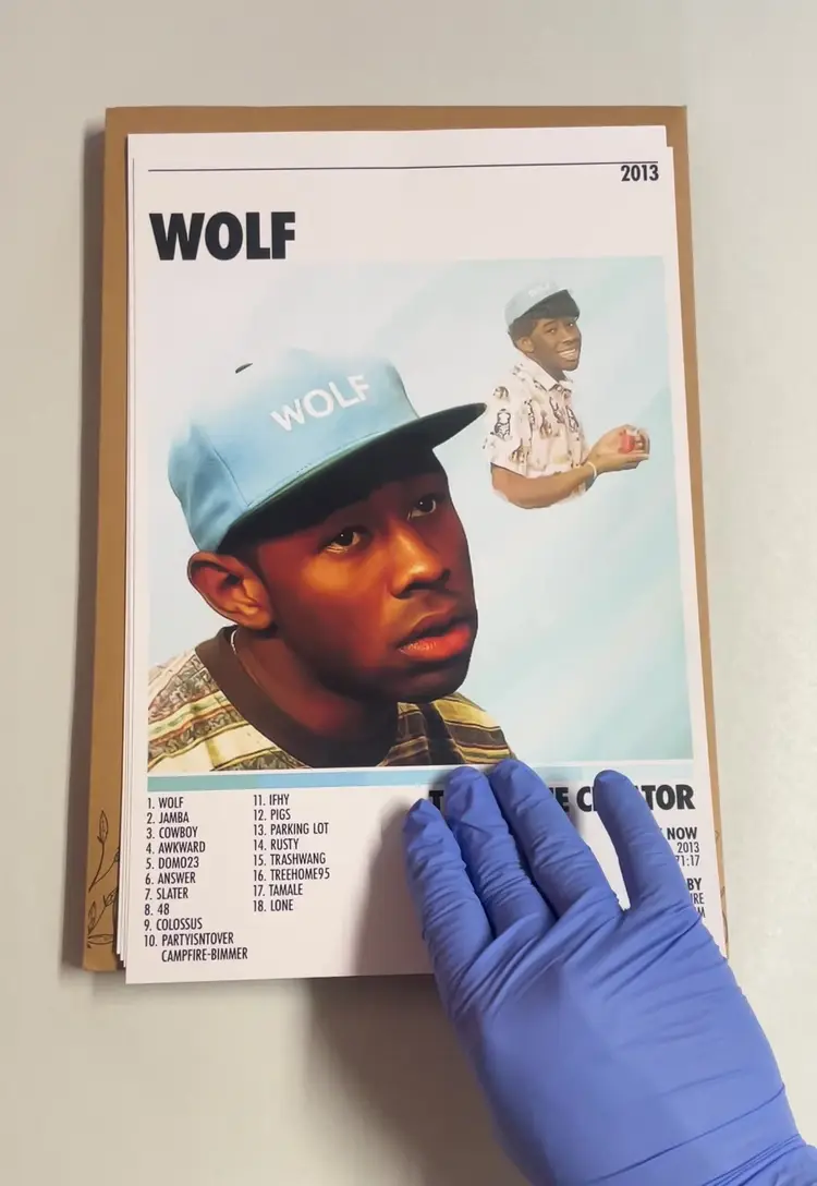 Lot Of 6 Tyler, The Creator Album Cover Prints