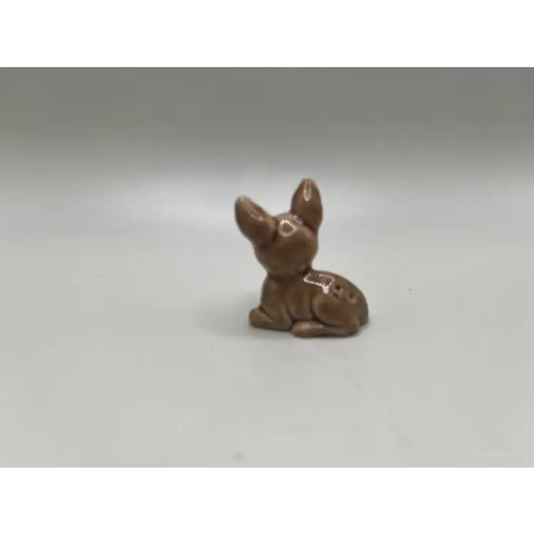 Wade Whimsies Red Rose Tea Forest Fawn Miniature Figurine ~ England ~ Adorable Woodland Decor