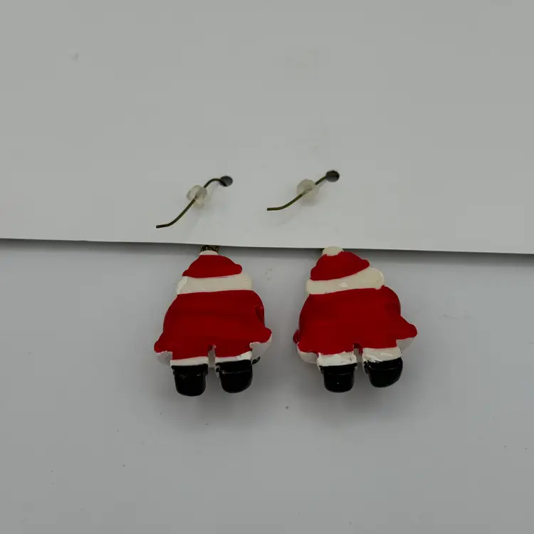 Santa Claus Dangle Earrings