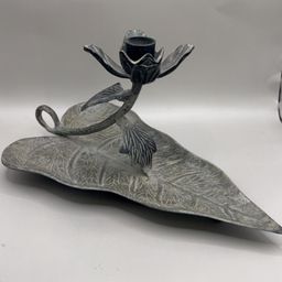 Metal Flower Candle Holder Made In India