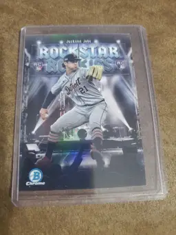 2025 Bowman Chrome Rockstar Rookies Jackson Jobe Detroit Card