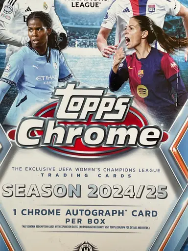 24/25 Chrome Hobby Box Opening