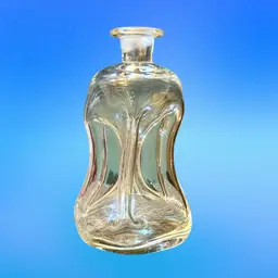 Vintage Holmegaard Clear Glass Kluk Kluk Decanter **No Stopper** (KK)