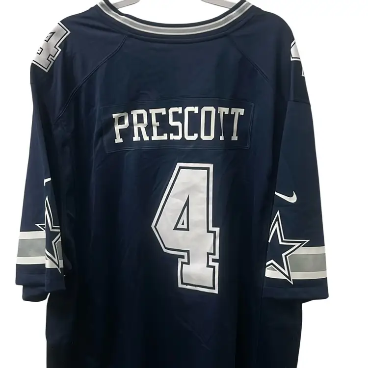 New$130 Dak Prescott Size 4XL  Nike On Field Jersey