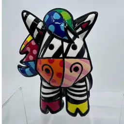 Romero Britto Miniature Horse Figurine Nacho Retired