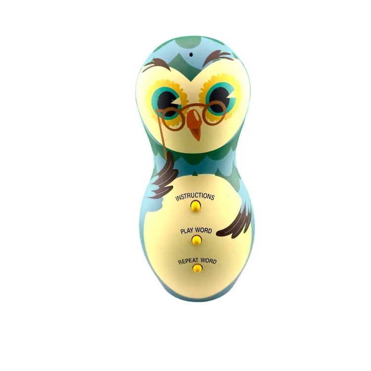 Vintage Hallmark Owl Hot Potato Game - Grab N Gabs Party Game 6.5” Tall x 3.25” Wide x 3” Deep
