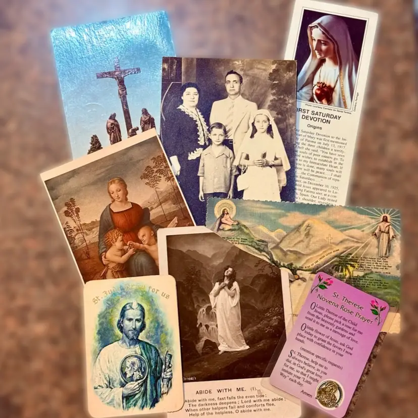 #2 Lot Vintage Religious Ephemera