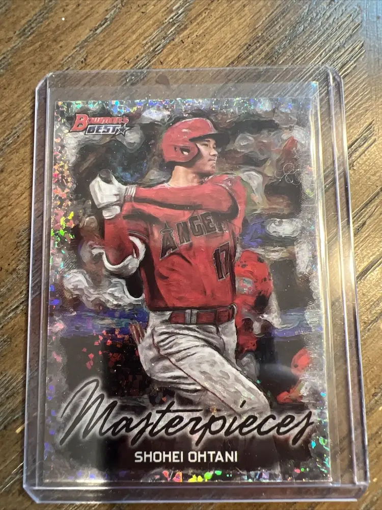 SHOHEI OHTANI MINI-Diamond Refractor 2023 Bowman's Best MASTERPIECES 1:192 SSP