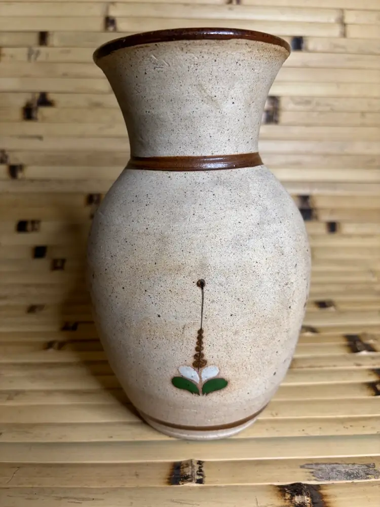 Vintage Tonala Vase Mexican Pottery