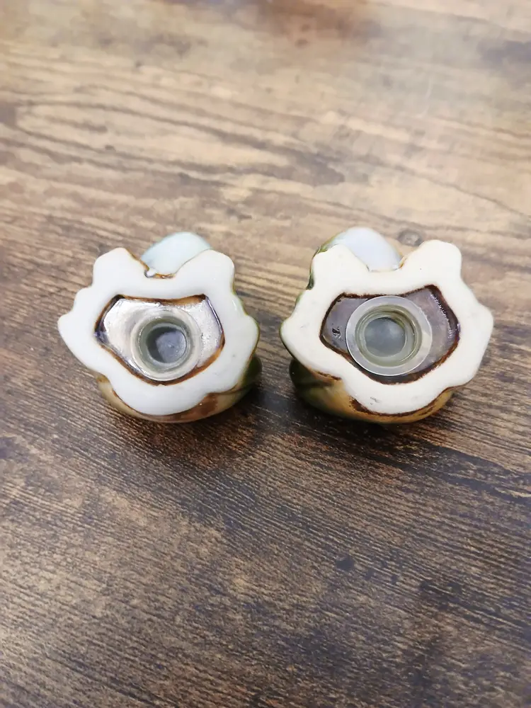 Charming Ceramic Frog Salt and Pepper Pair