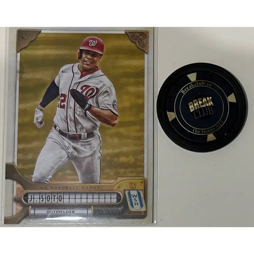 Juan Soto 2022 Gypsy Queen Washington Nationals
