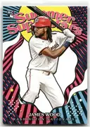 2023 Topps Summer Superstars James Wood Rookie Card - Nationals