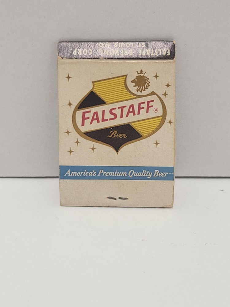 Falstaff Beer Matchbook