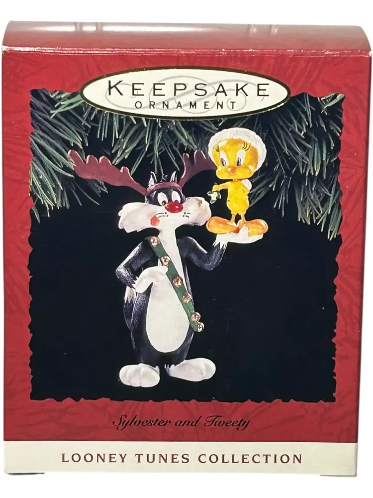 Hallmark Keepsake Ornament Looney Tunes Collection Sylvester & Tweety NIB