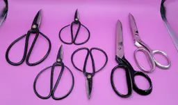 Lot of 6 - Vintage scissor sheers