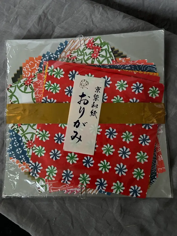 40 Sheets Vintage Japanese Origami Paper