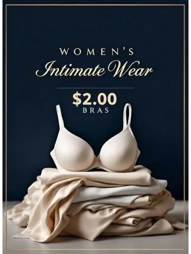  New Women Intimate & Bras $2.00