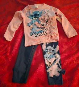 Disney Stitch And Angel 2-Piece Set Size 4 NWT
