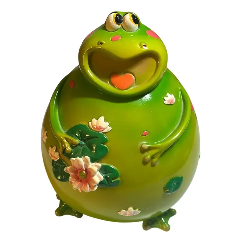 Colorful Weirdo Frog Piggy Bank!