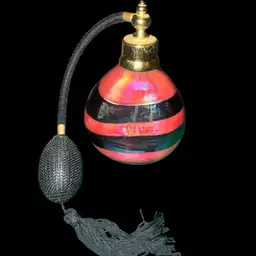 Beautiful Art Glass Perfume Atomizer - Vintage