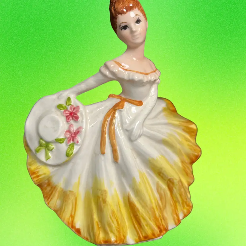 Lefton Southern Belle Lady Planter