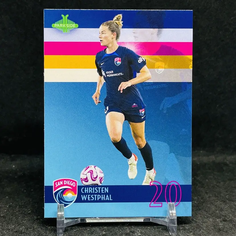 Christen Westphal San Diego Wave Soccer Card! 2023 Parkside Limited Set NWSL