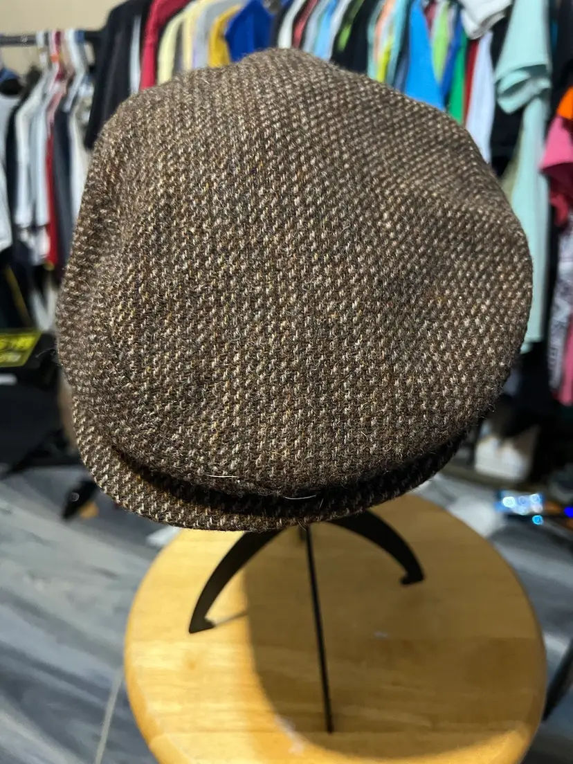 Vintage Bill Blass Wool Newsboy Cabbie Golf Hat