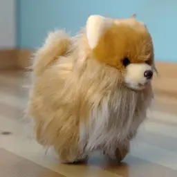 Gund Boo World's Cutest Dog Buddy Realistic Long Hair Pomeranian Dog Plush Vtg