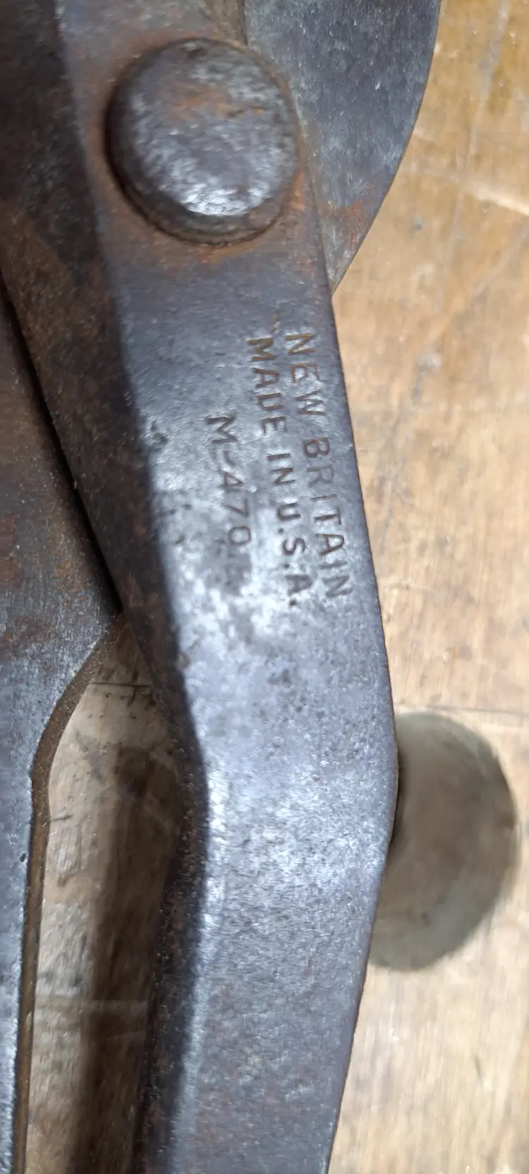 12 3/4" New Britain M-470 Metal Shear or Tin Snips