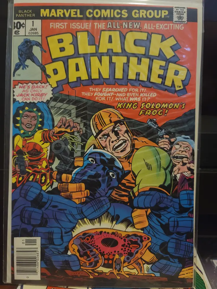 Black Panther #1 1977 Marvel Comics Jack Kirby Key Issue 1st Solo Series