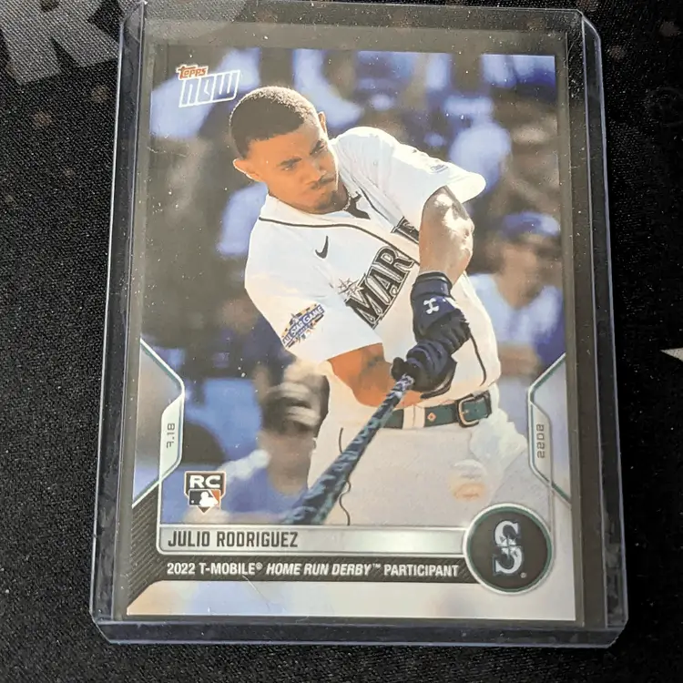 2022 Topps Now #564 Julio Rodriguez Baseball Card - Seattle Mariners c-78
